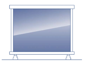 Barandilla acristalada